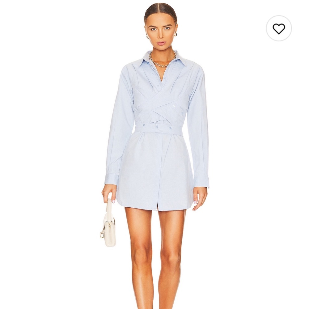 Dixie wrap shirt dress